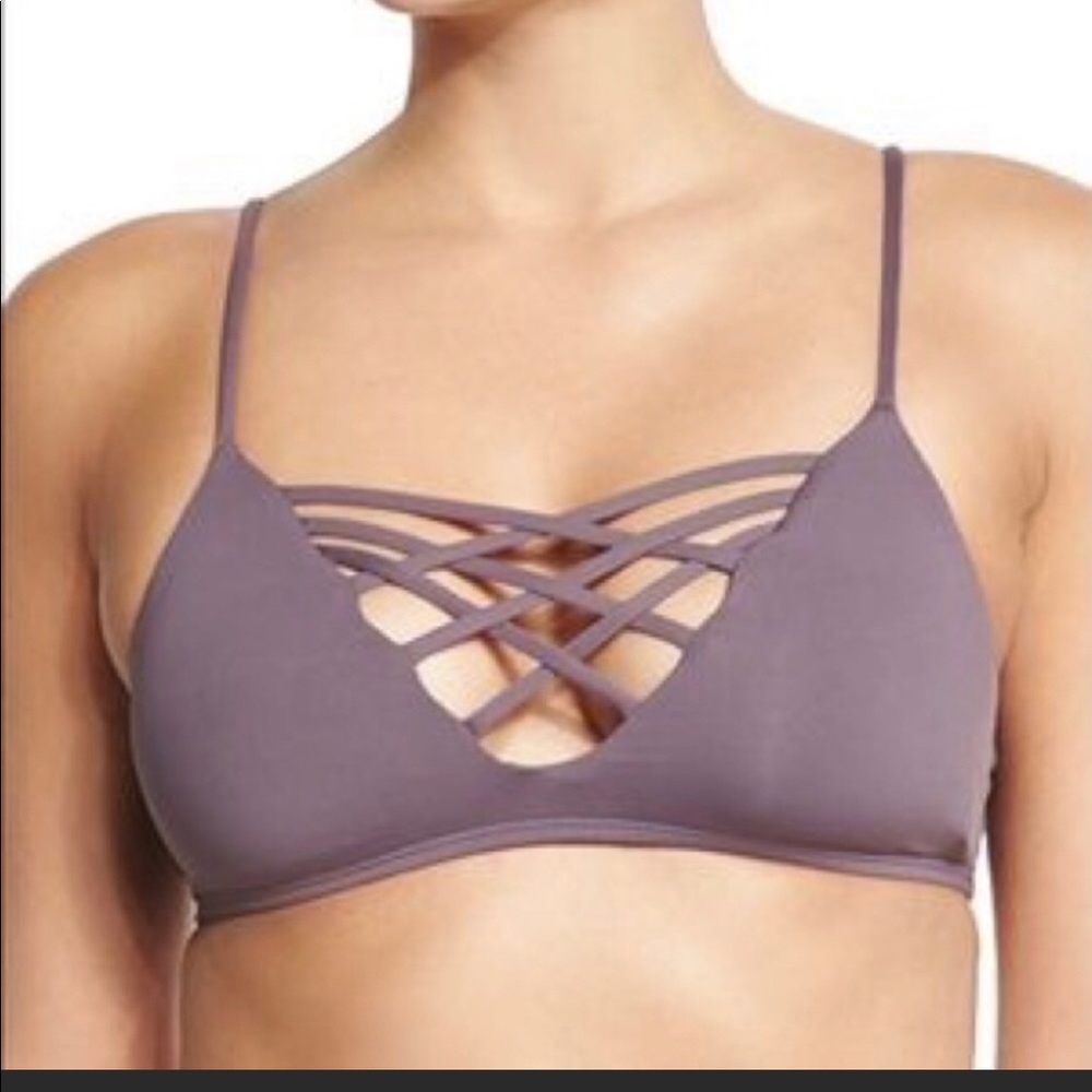 L-Space Sensual Solid Jaime Bikini Top - image 3